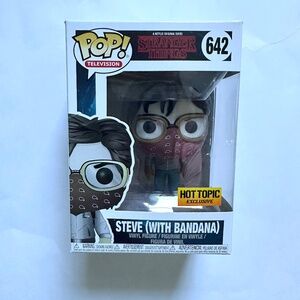 Stranger Things Steve (with bandana) Hot Topic Exclusive Funko Pop